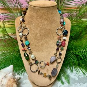 Multi bead necklace